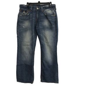 True Religion Jeans‎ Womens Pockets Straight Leg Denim 32 Waist Measures 36" Y2K